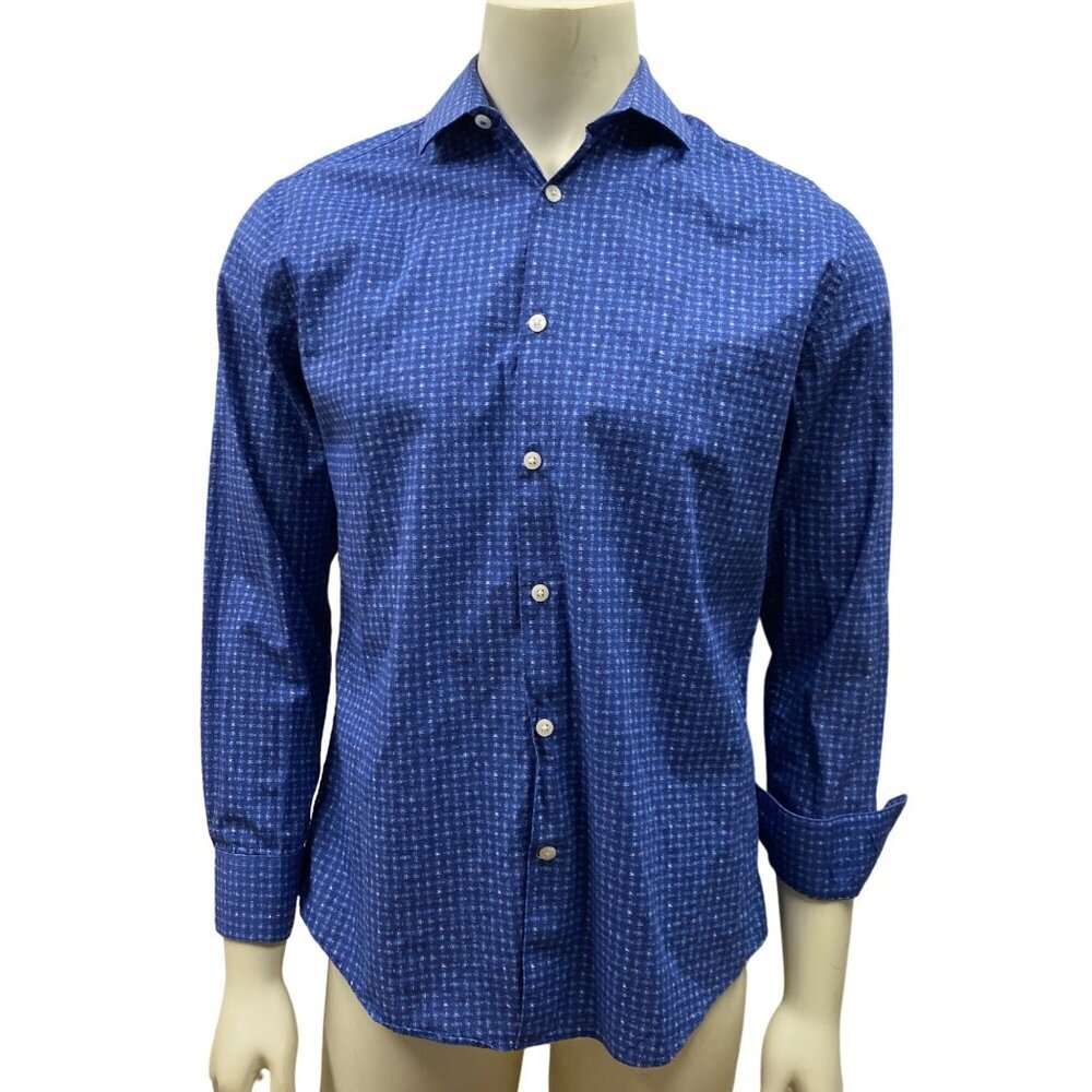 Original Penguin mens long sleeve HERITAGE‎ SLIM FIT shirt 15½ 32/33